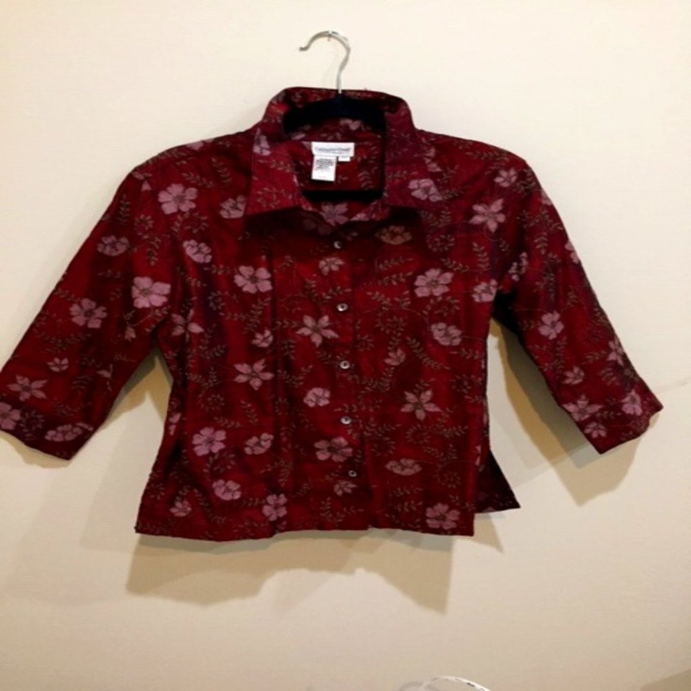 Ladies Cranberry Shirt